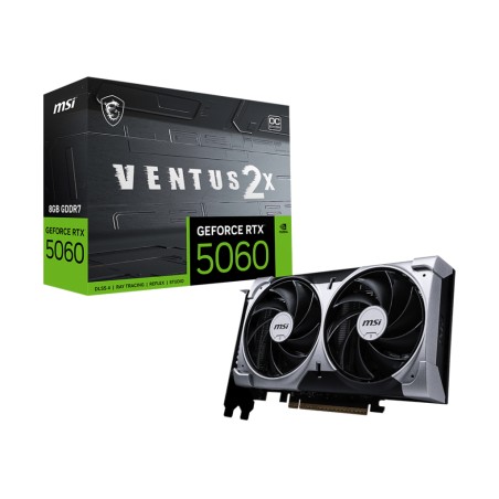 MSI GeForce RTX 5060 8G VENTUS 2X OC - Unleash Gaming Power with 8 GB GDDR7 Performance!